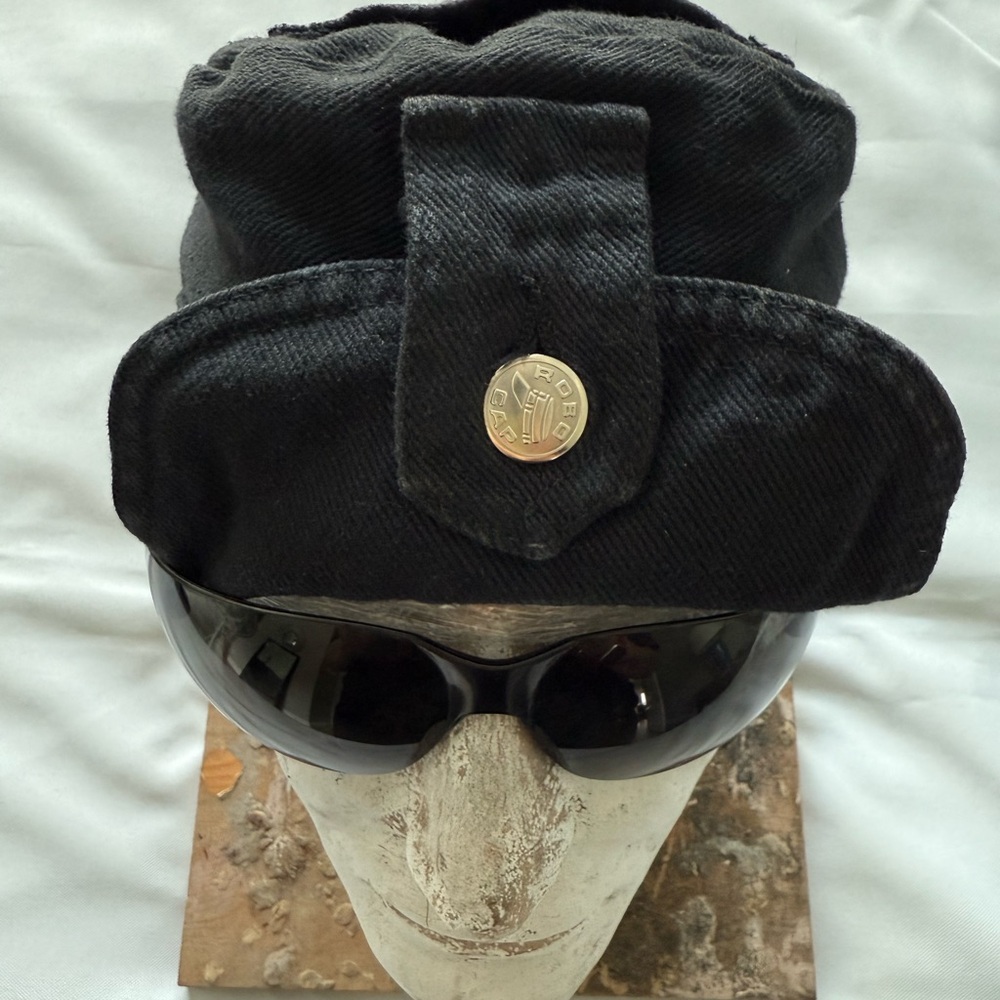 Robo Cap Grunge Vintage Biker Hat